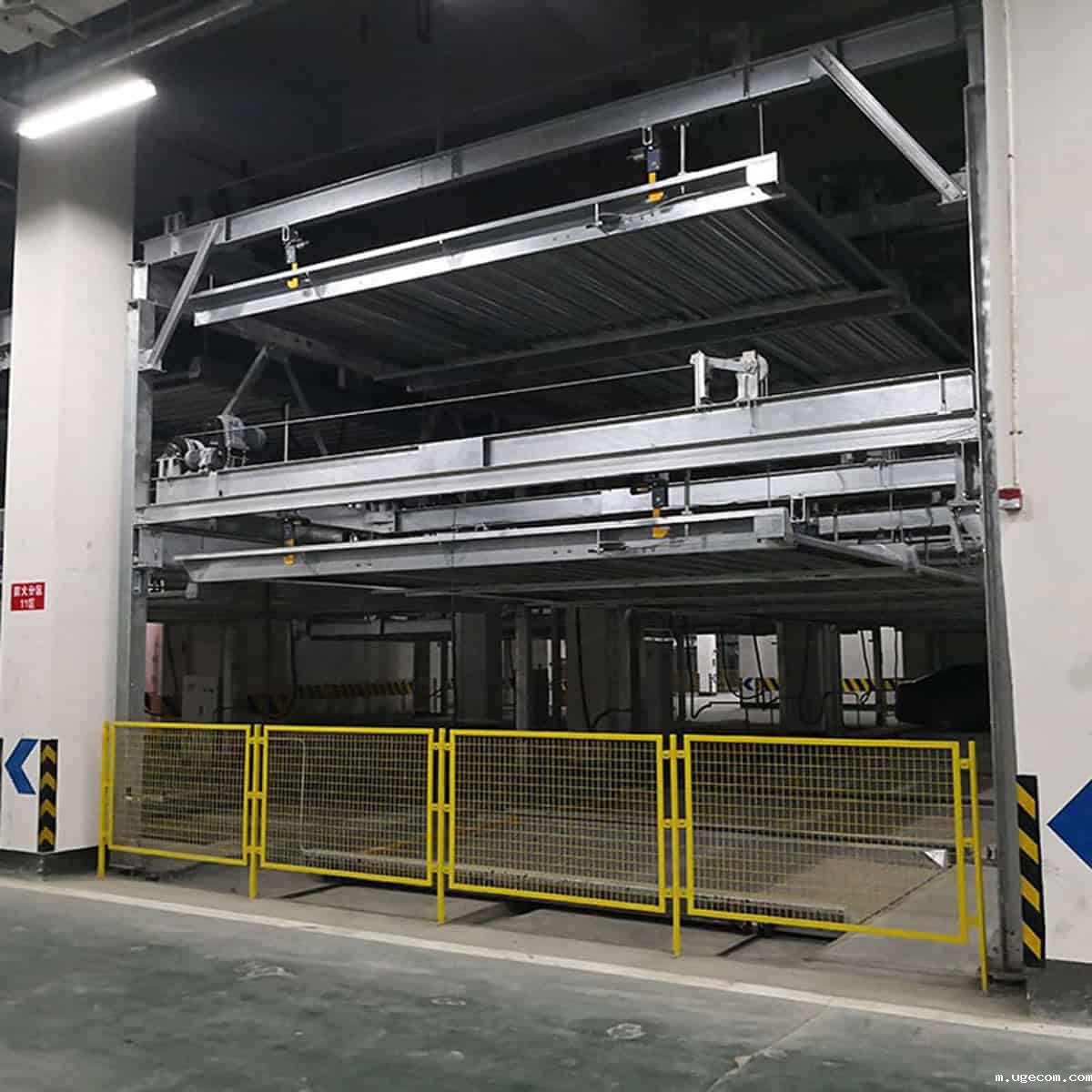 临渭2柱停车位安装