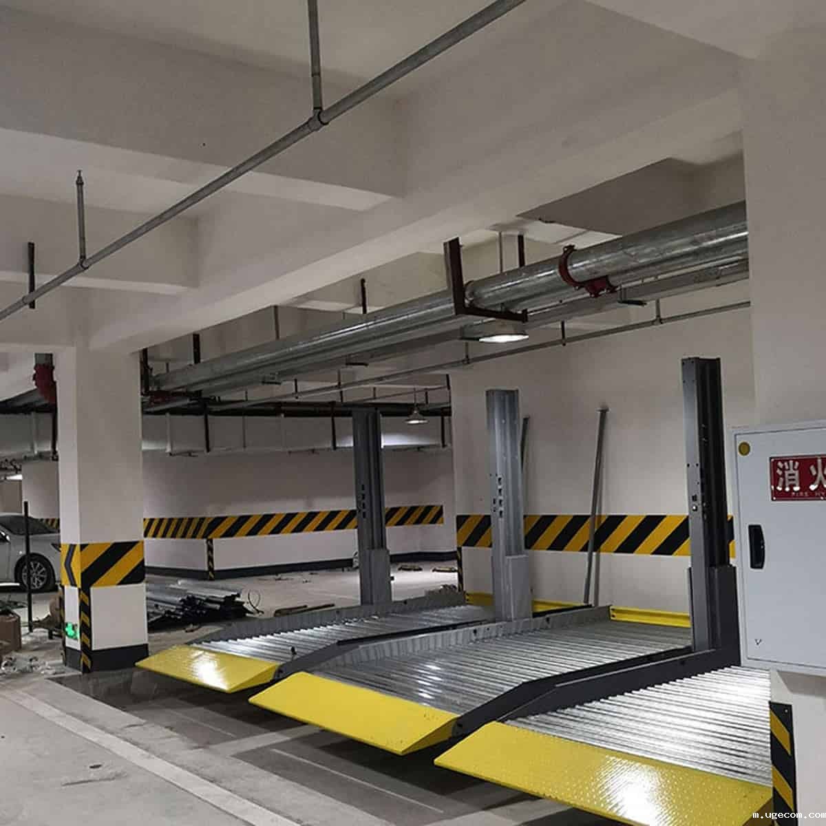 简易式停车设备改造