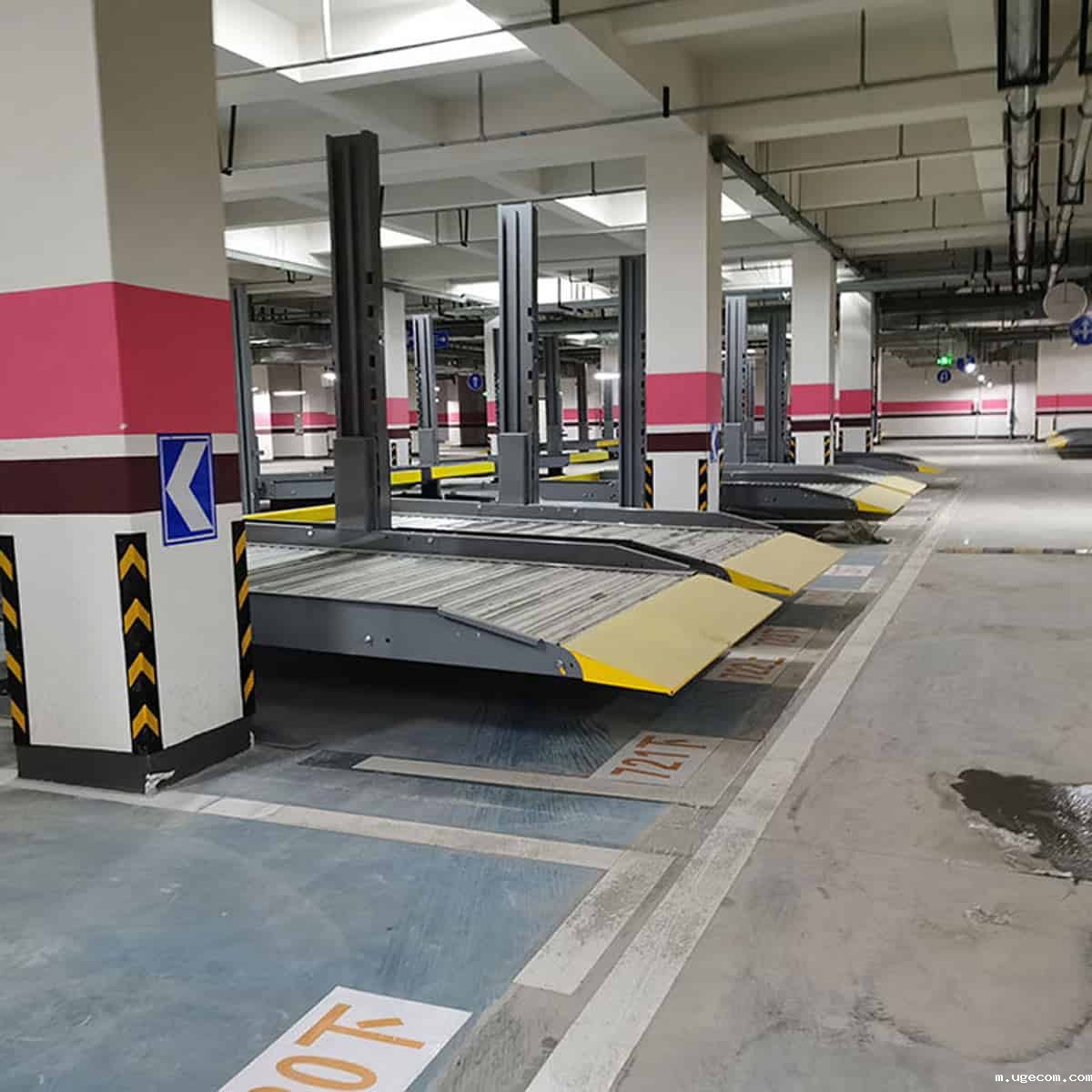 四柱式立体停车位过规划