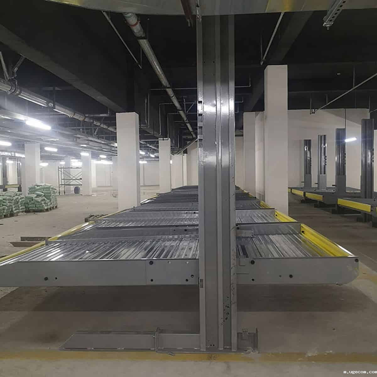 两柱机械停车位过验收