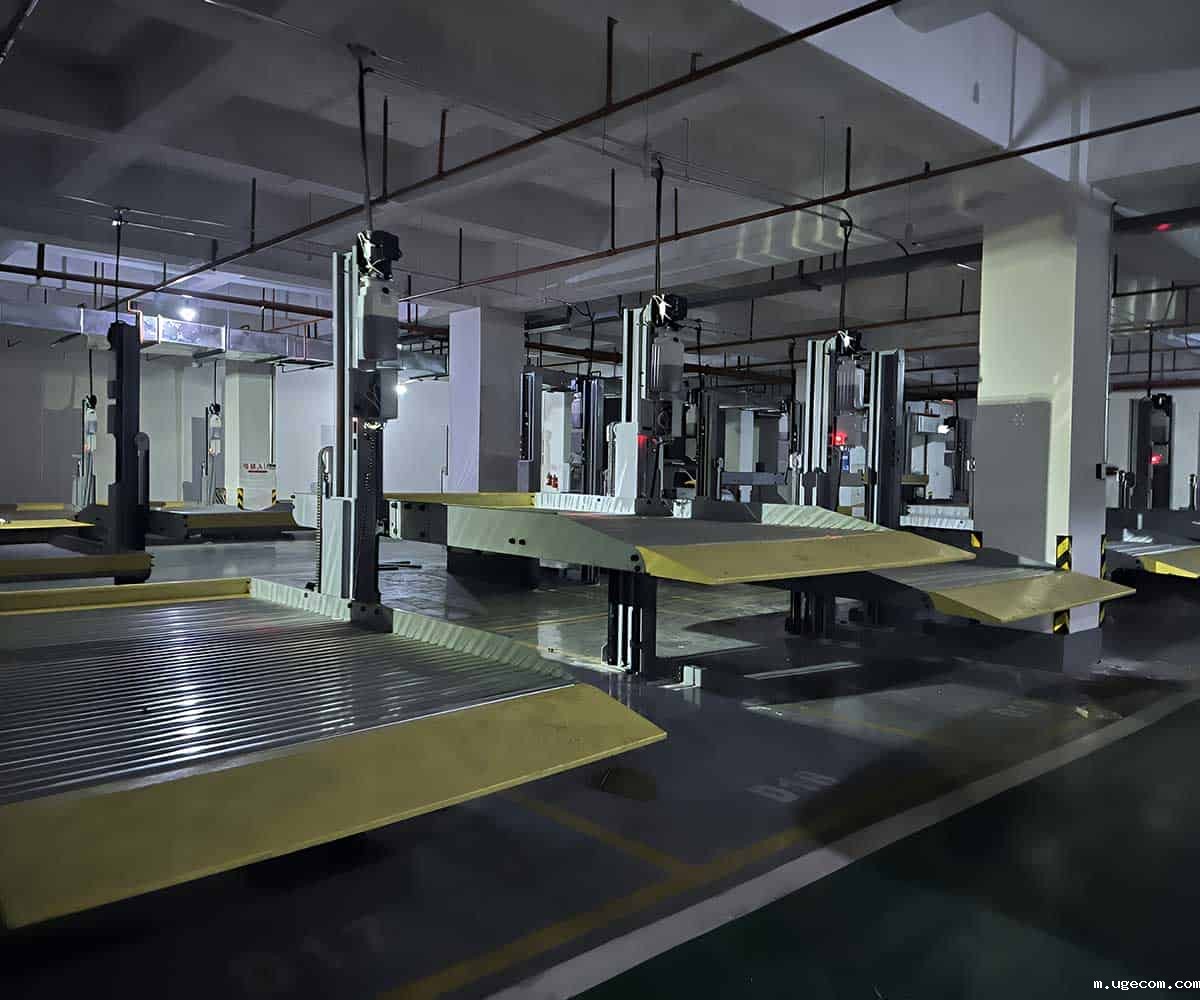 升降平移机械停车位应用在城市住宅小区