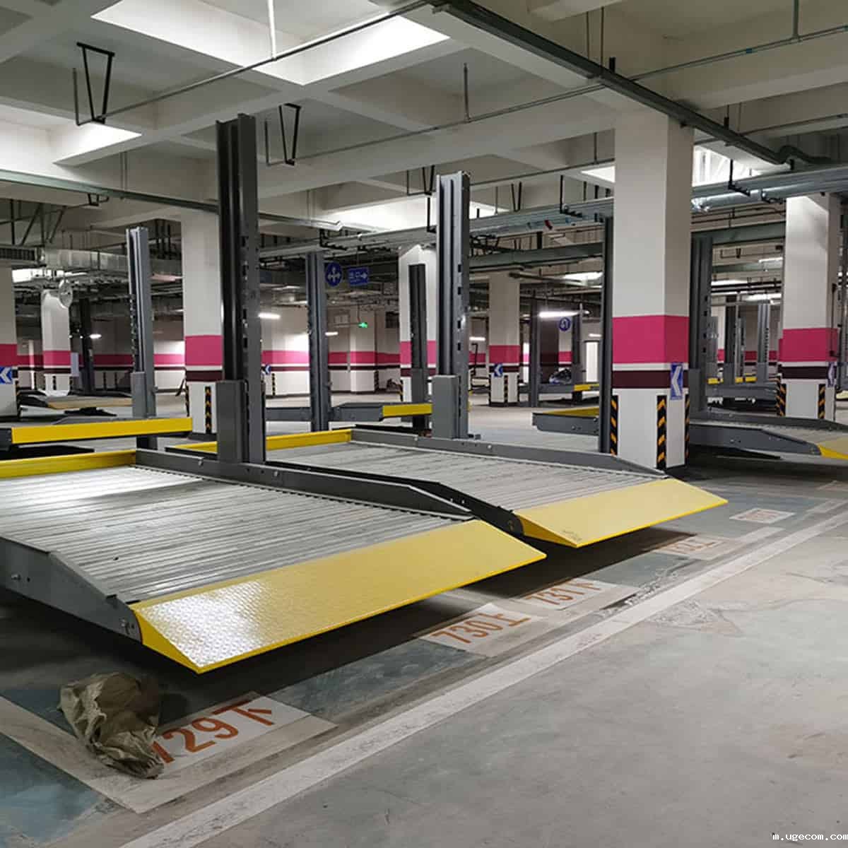 开江立体停车场的三大组件