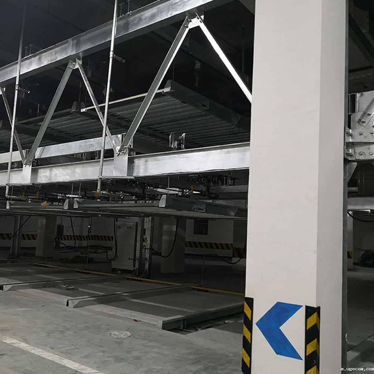 洛川把握立体车库构建车位的数量