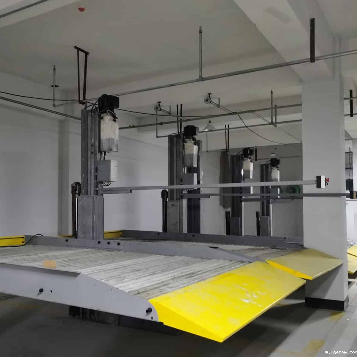 简易升降式机械停车设备出租两柱简易升降式停车设备租赁经营